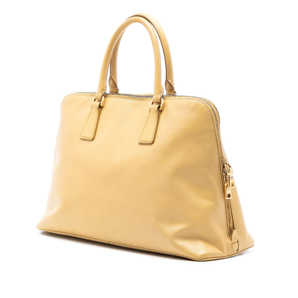 Prada Large Saffiano Lux Promenade Satchel