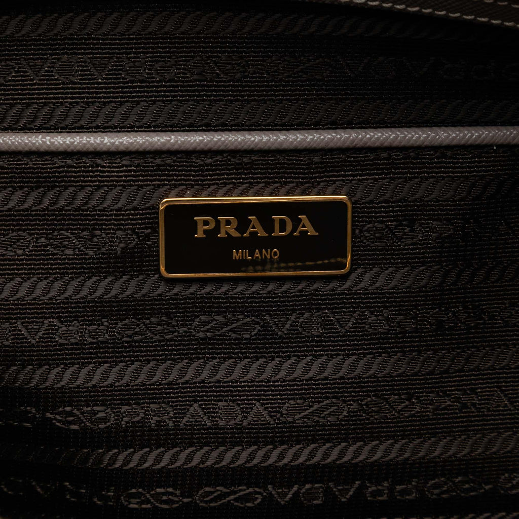 Prada Large Saffiano Lux Promenade Satchel