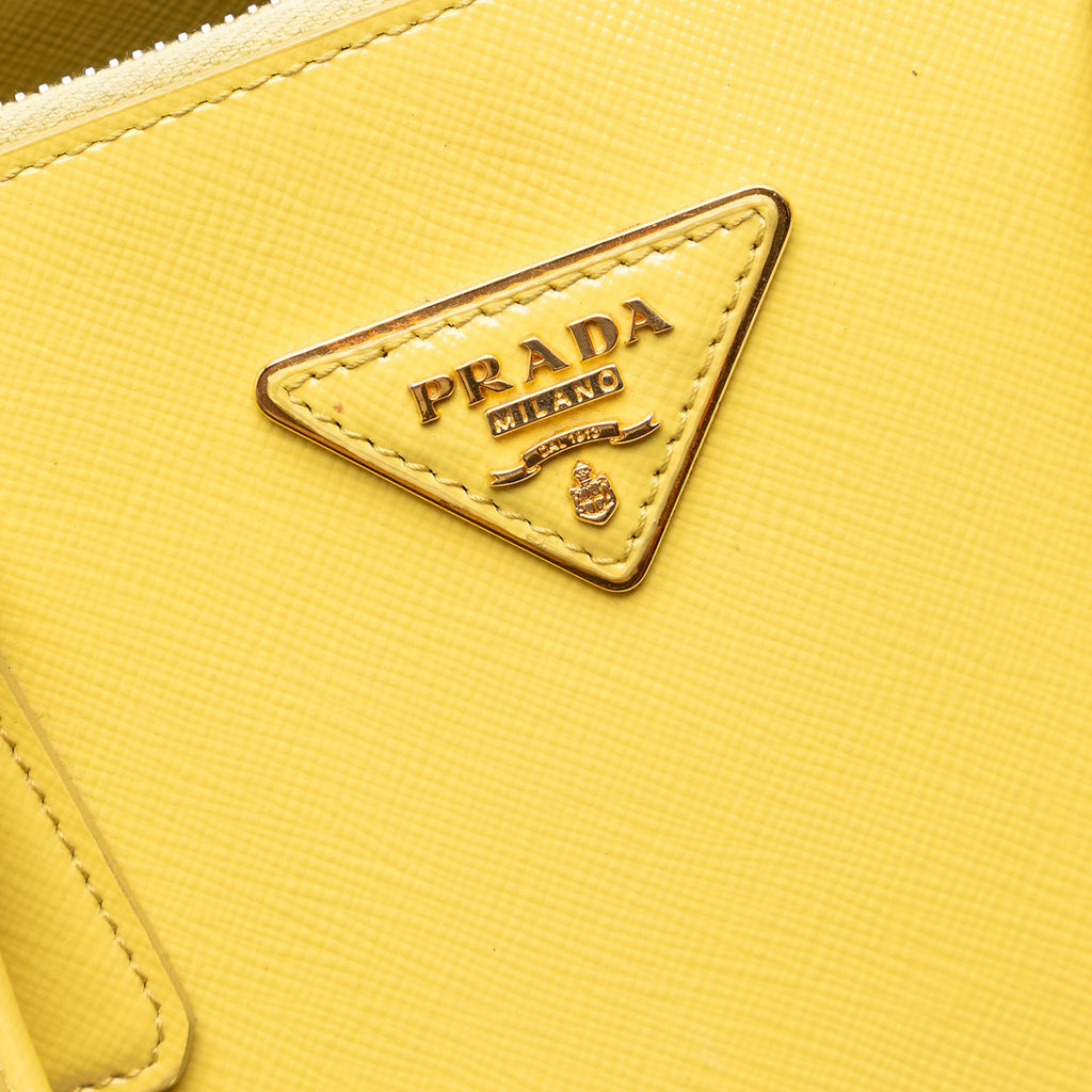 Prada Large Saffiano Lux Promenade Satchel