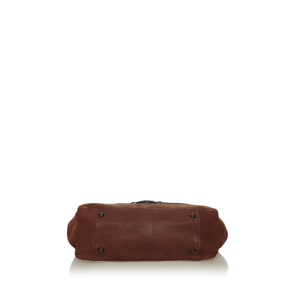 Prada Leather Flap Chain Shoulder Bag (SHG-27747)
