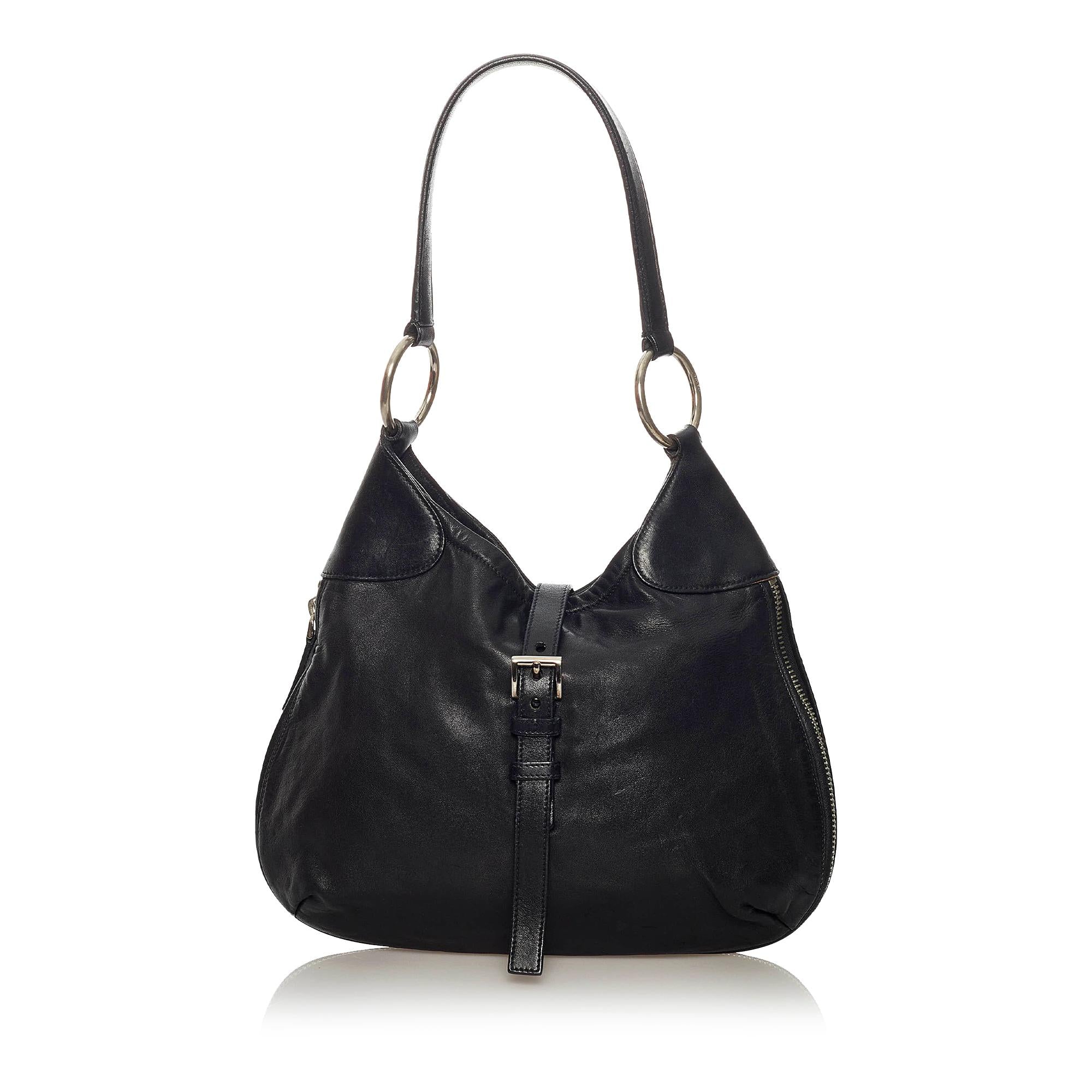 Prada Leather Shoulder Bag (SHG-29220)