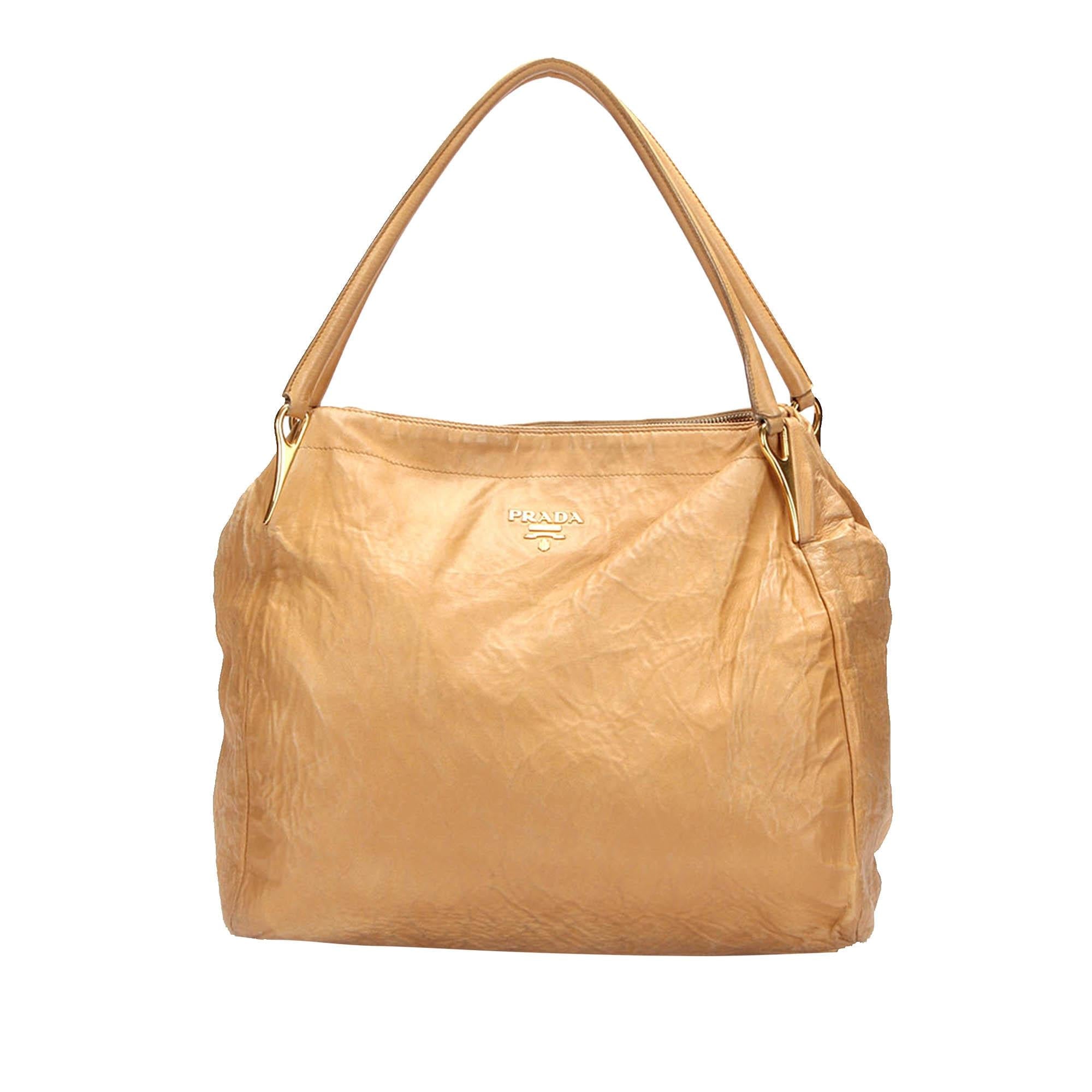 Prada Leather Shoulder Bag (SHG-29716)