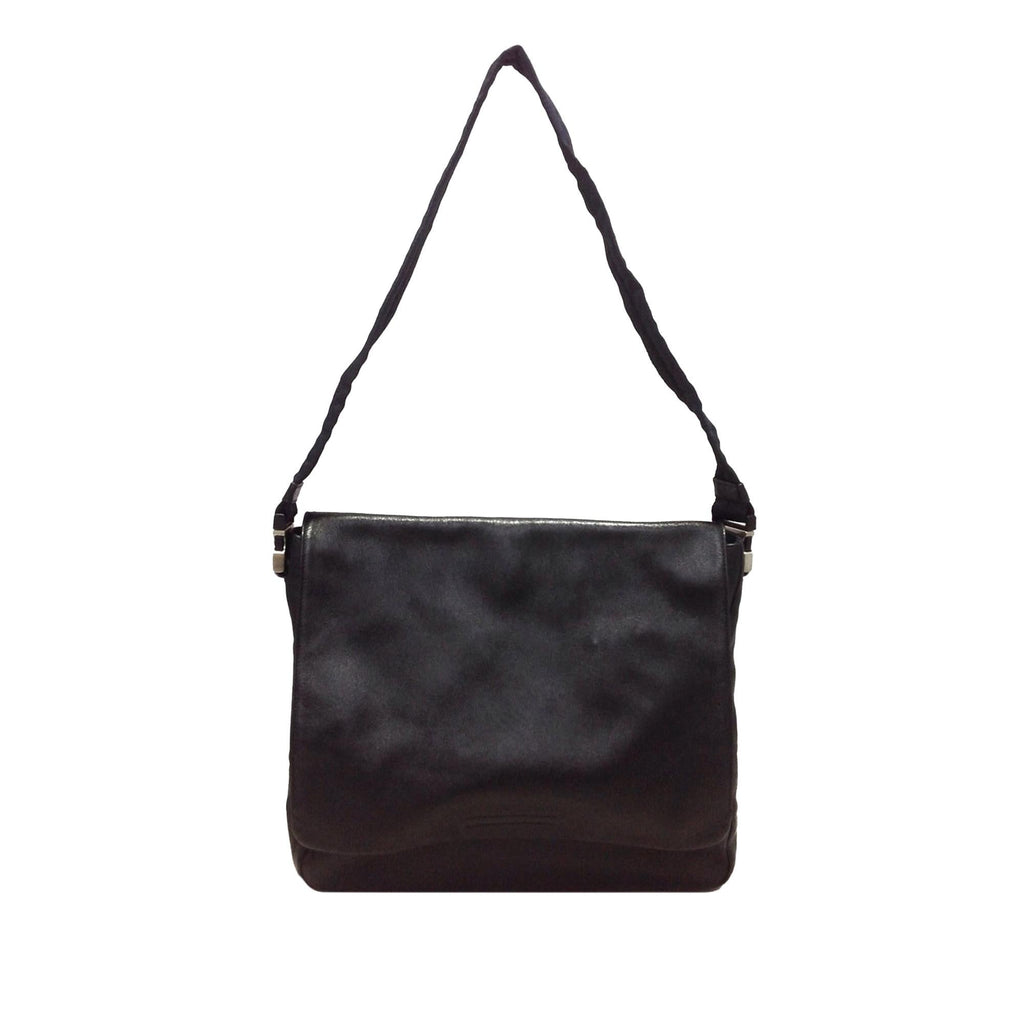 Prada Leather Shoulder Bag (SHG-AzQgSt)