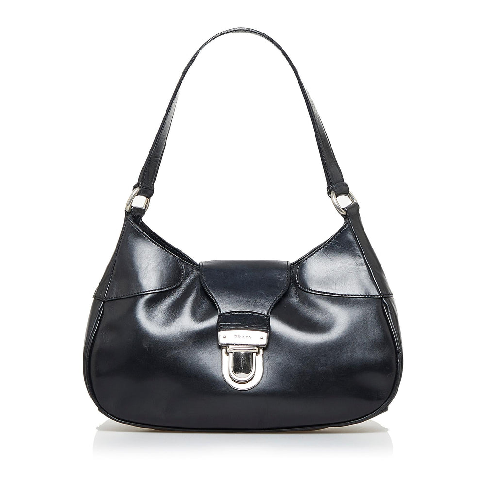 Prada Leather Shoulder Bag (SHG-qVuAcD)