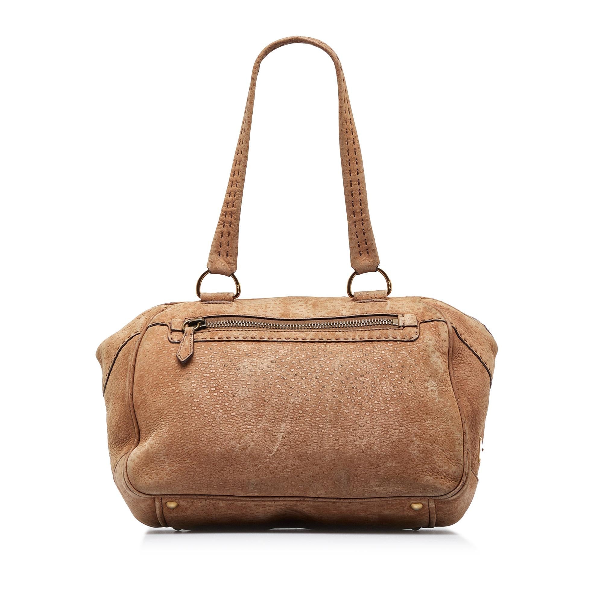 Prada Leather Shoulder Bag (SHG-gXfjd8)