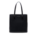 Prada Leather Trimmed Tessuto Tote