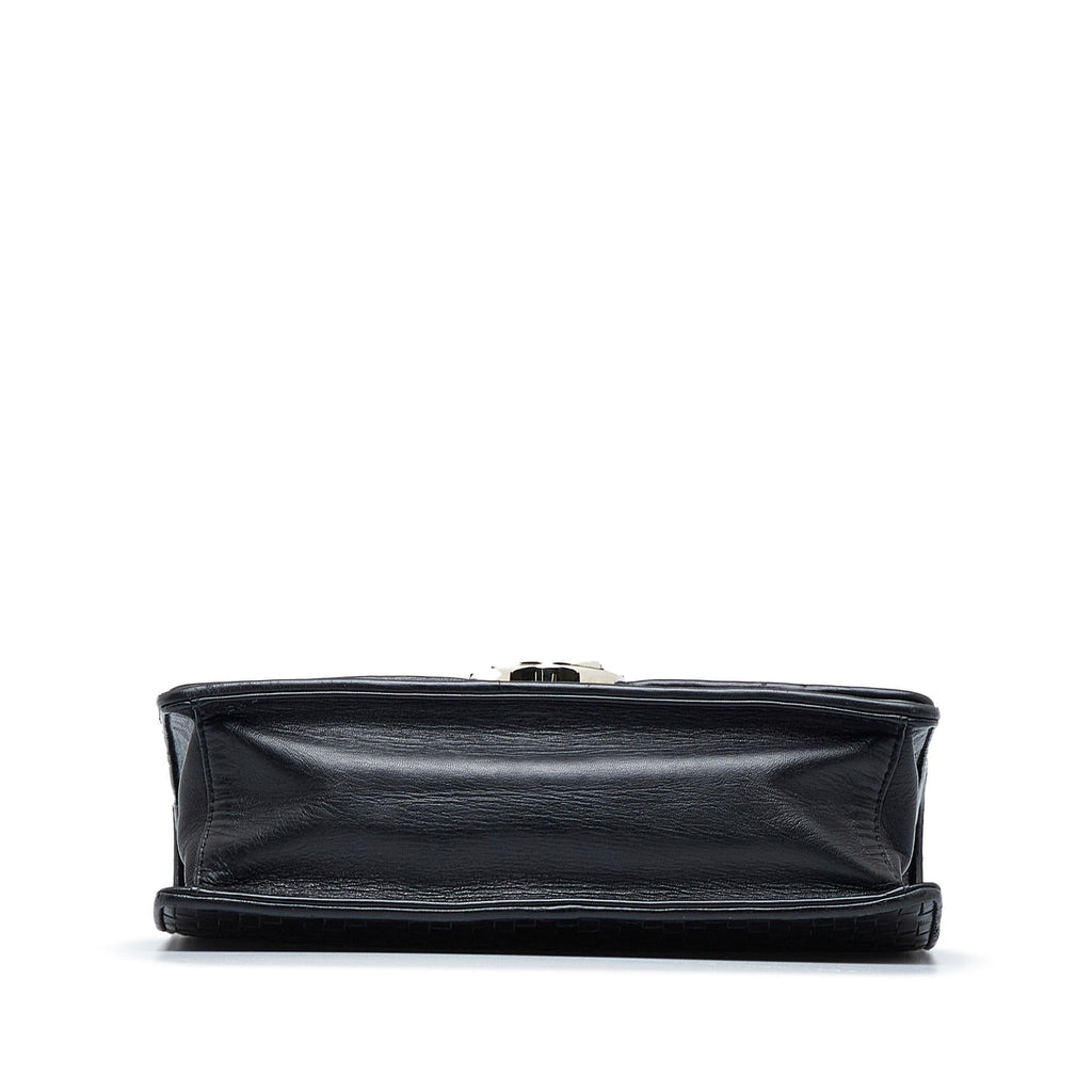 Prada Madras Chain Shoulder Bag (SHG-SmrfbK)