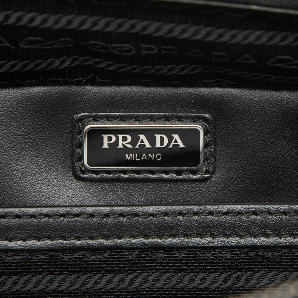 Prada Medium Saffiano Brique Satchel