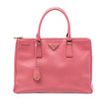 Prada Medium Saffiano Lux Galleria Double Zip Satchel