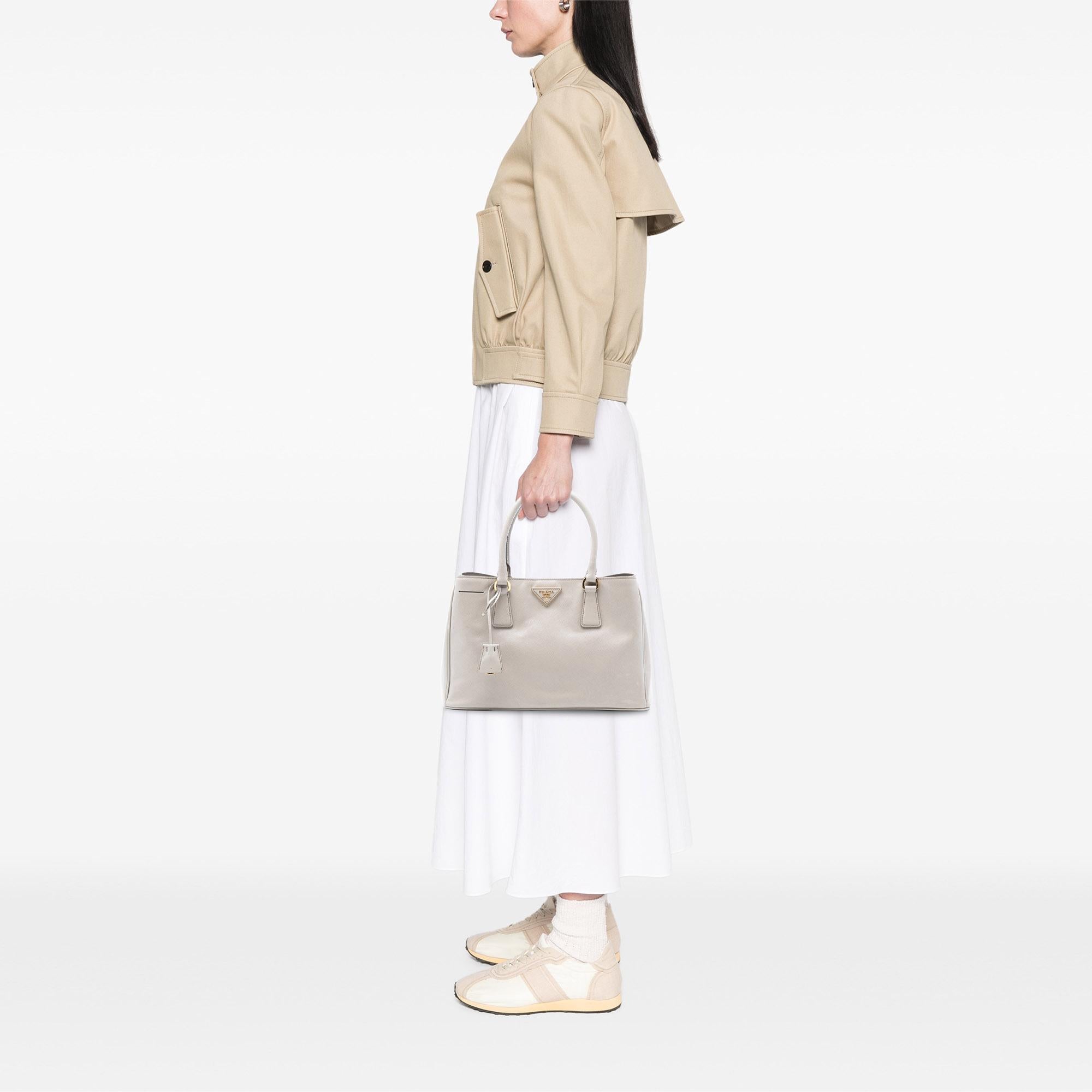 Prada Medium Saffiano Lux Galleria Satchel