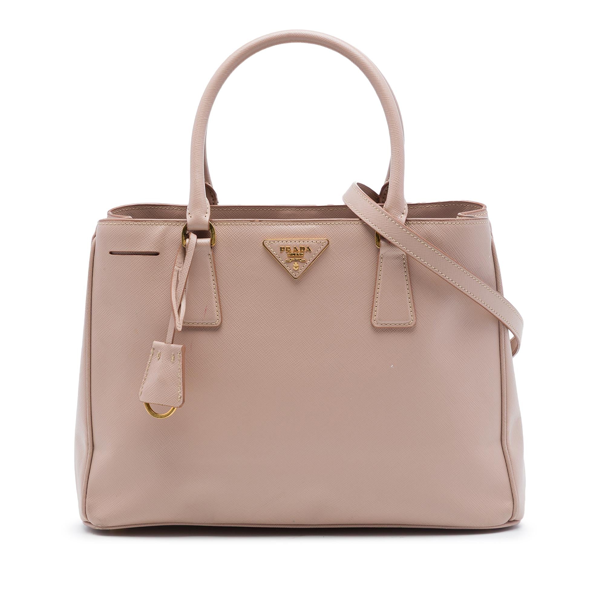 Prada Medium Saffiano Lux Galleria Satchel