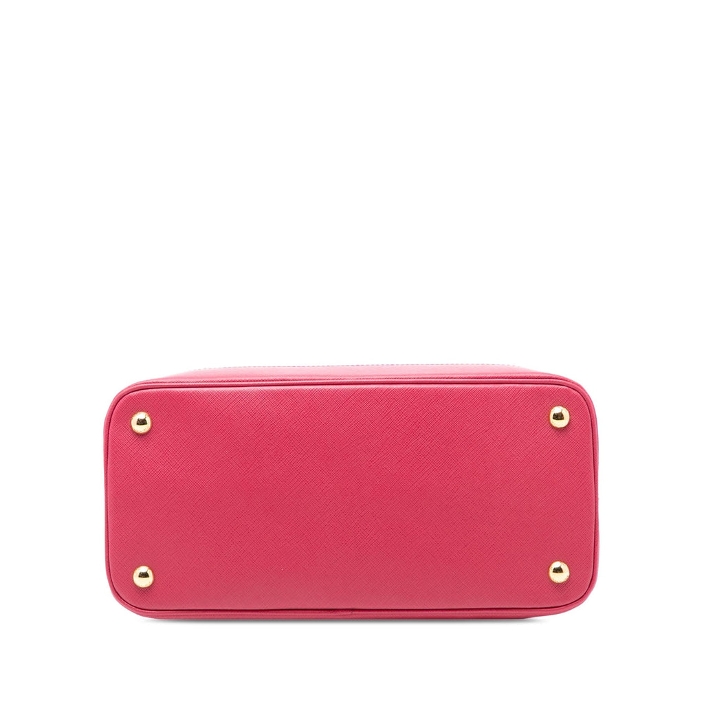 Prada Medium Saffiano Lux Open Promenade Satchel
