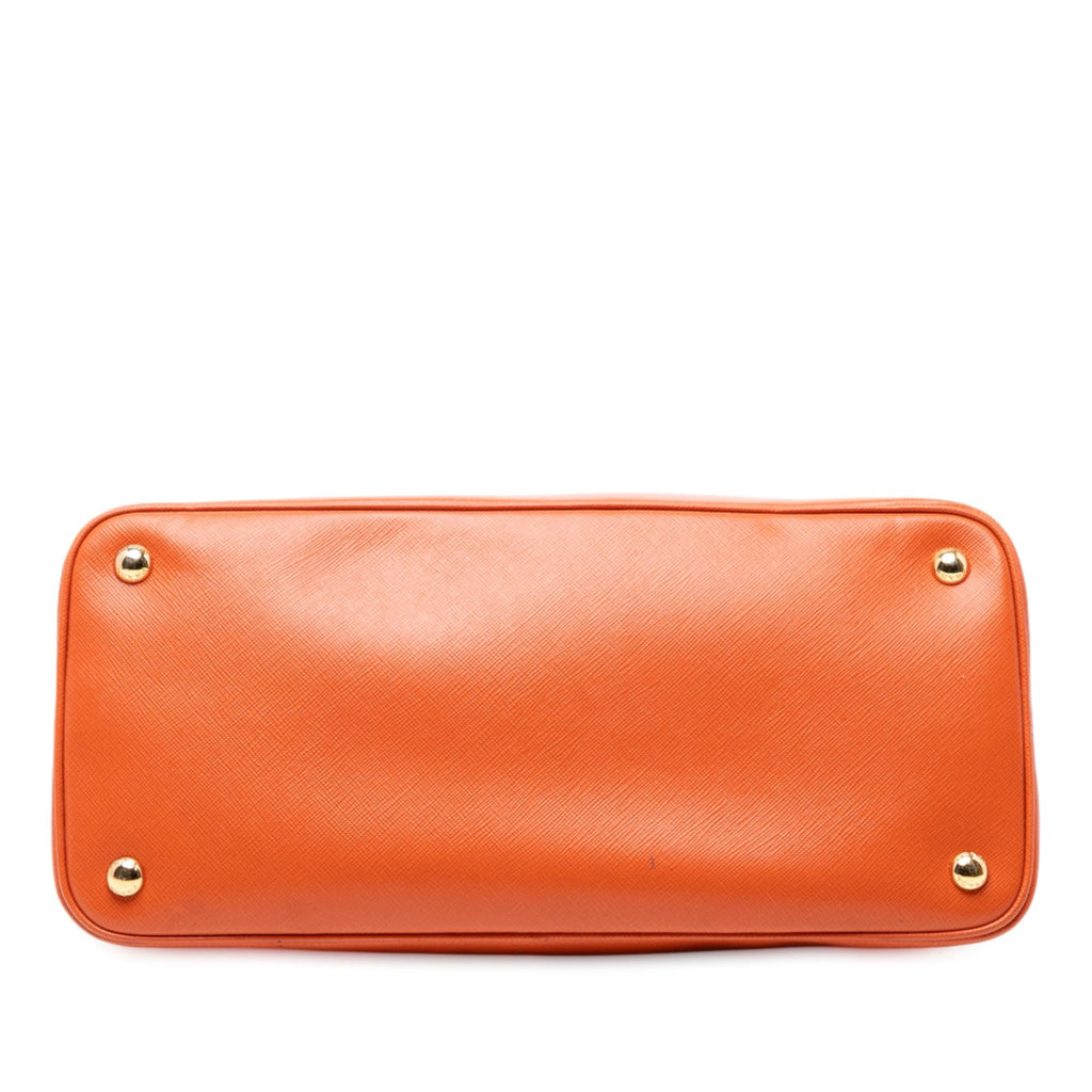 Prada Medium Saffiano Lux Open Promenade Satchel