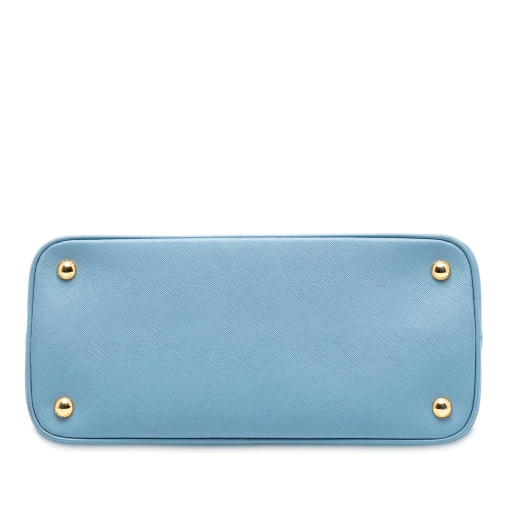 Prada Medium Saffiano Lux Open Promenade Satchel