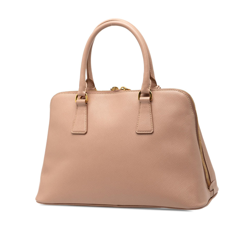 Prada Medium Saffiano Lux Promenade Satchel