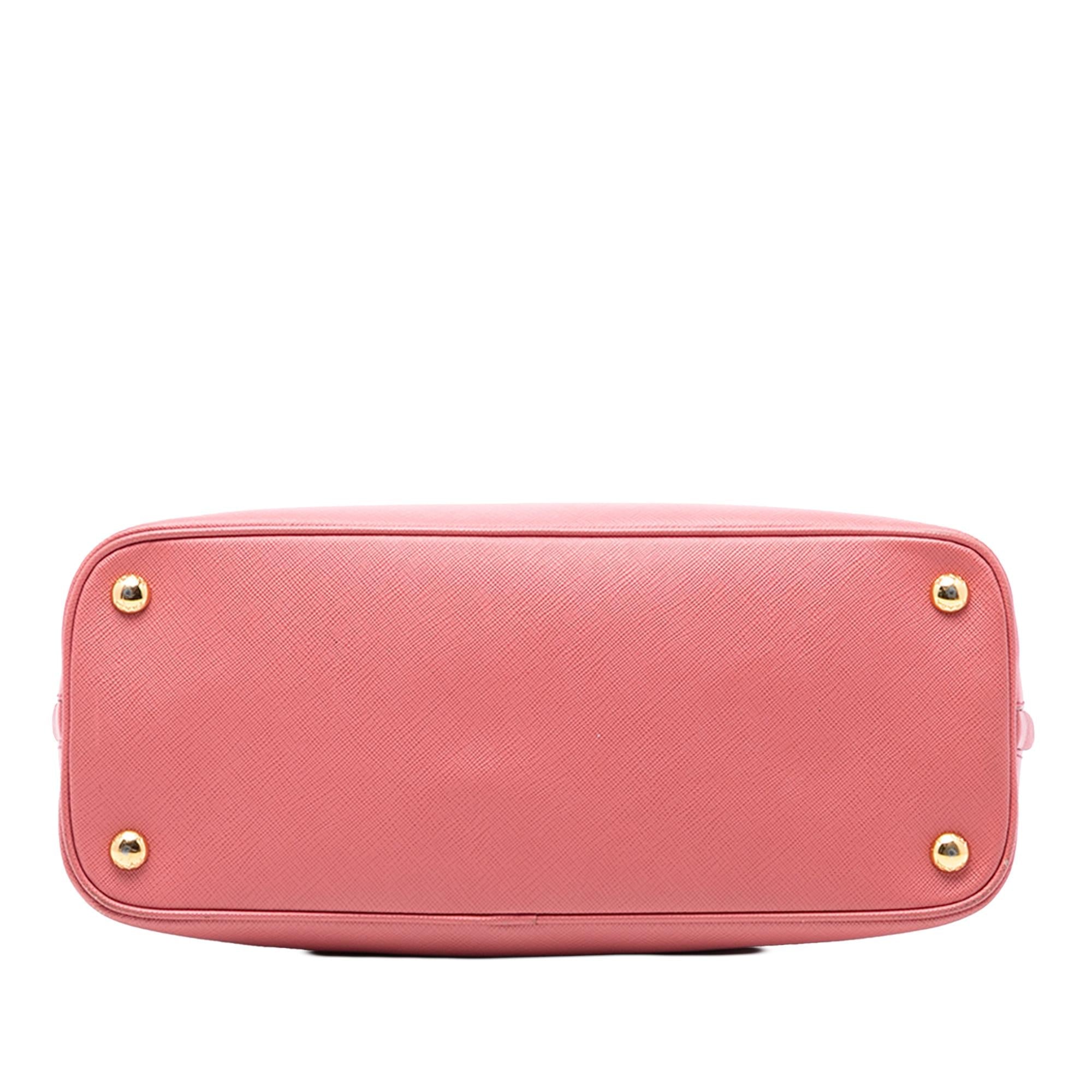Prada Medium Saffiano Lux Promenade Satchel
