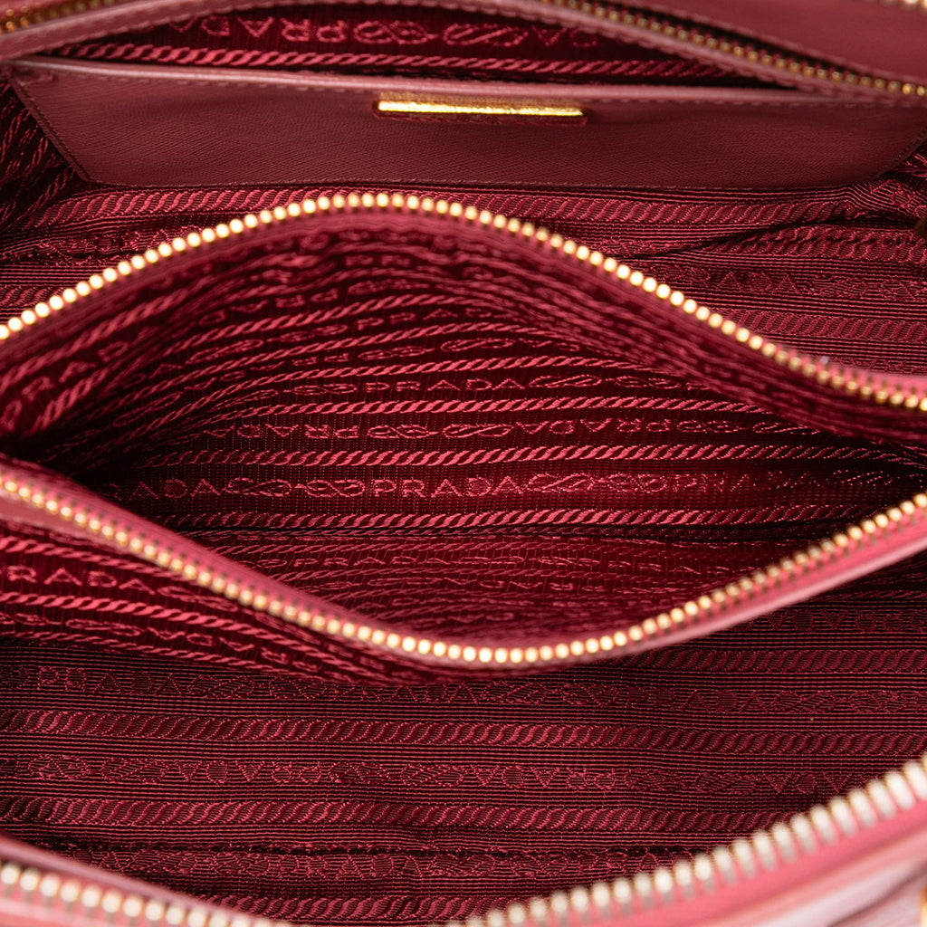 Prada Medium Saffiano Lux Promenade Satchel