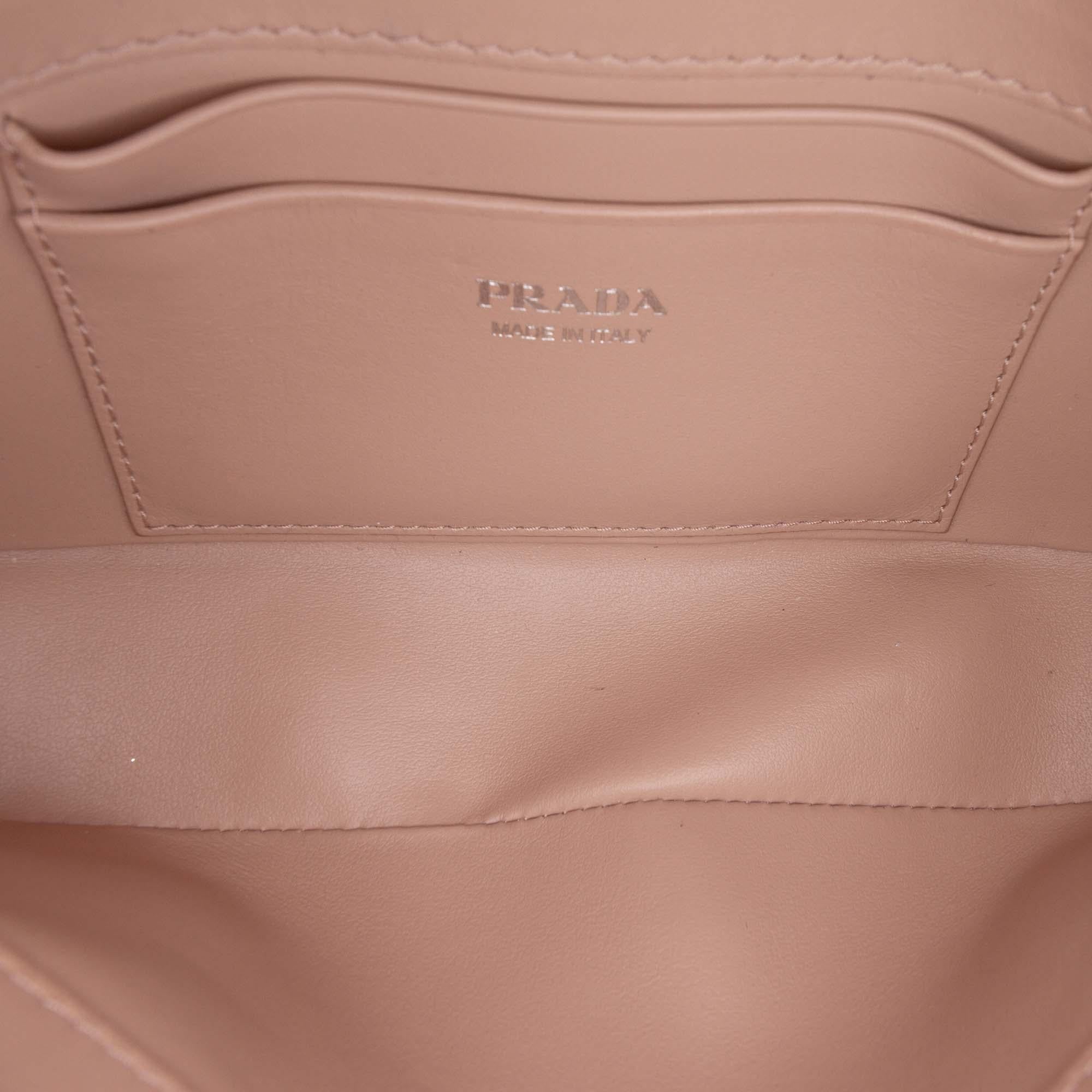 Prada Mini Saffiano and City Calf Sidonie Crossbody