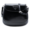 Prada Mini Spazzolato Cleo Flap
