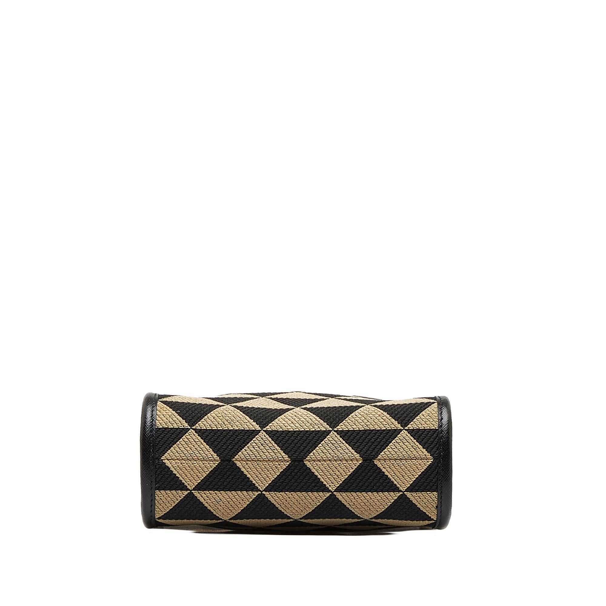Prada Mini Symbole Triangolo Tote (SHG-3OB7VR)