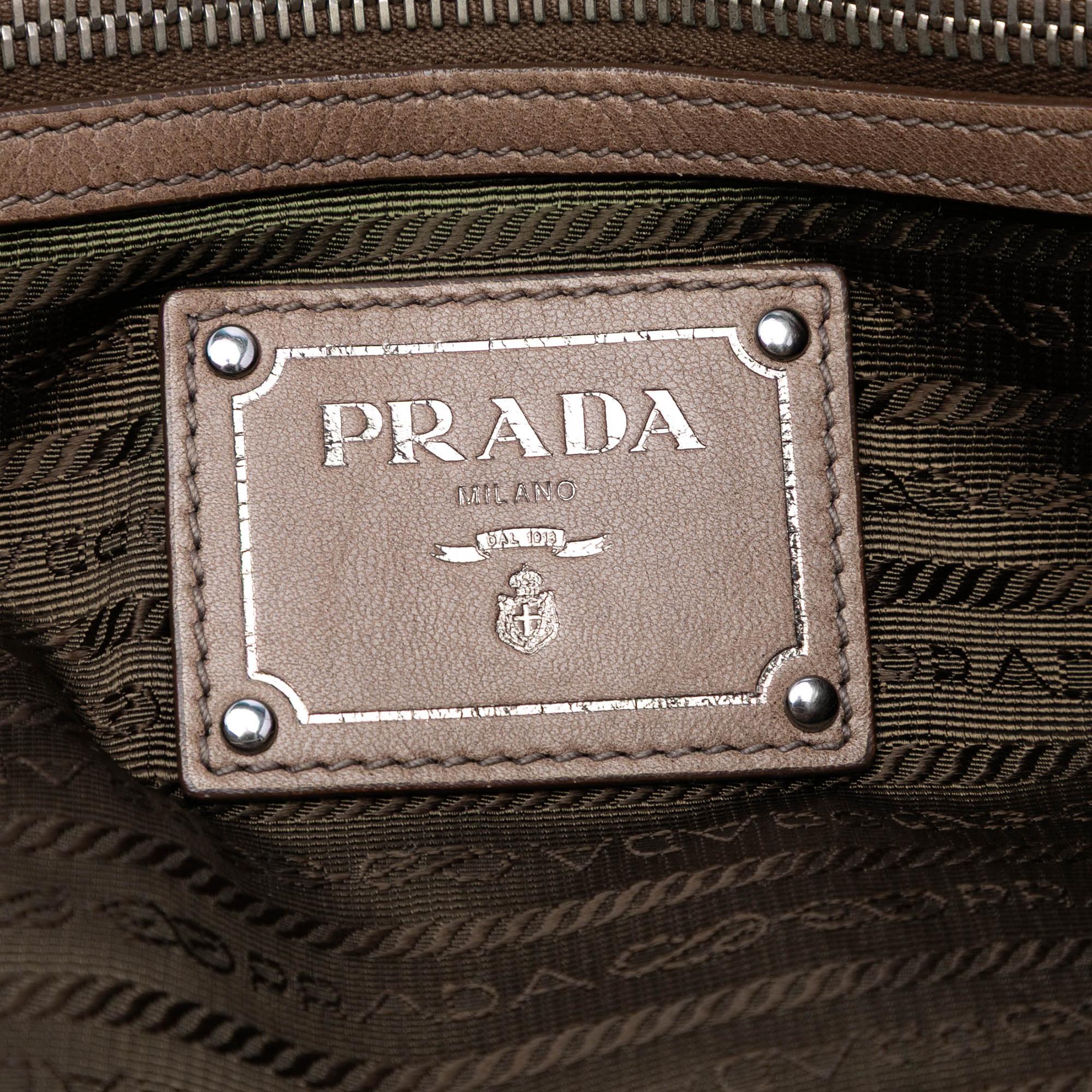 Prada Nappa Gaufre Ombre Satchel