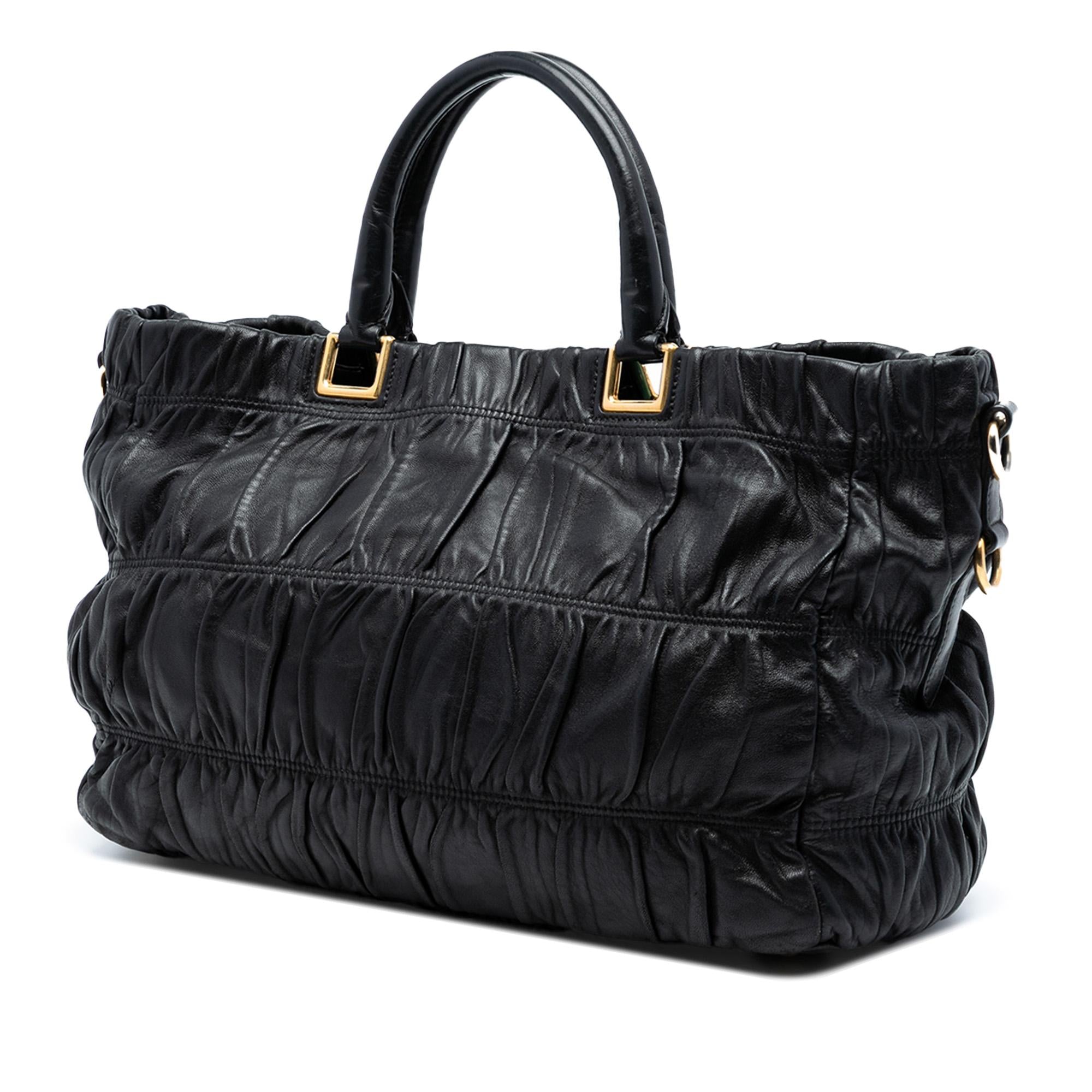 Prada Nappa Gaufre Satchel