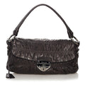 Prada Nappa Gaufre Sound Lock Shoulder Bag (SHG-32902)