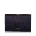 Prada Pleated Satin Clutch Bag (SHG-31019)