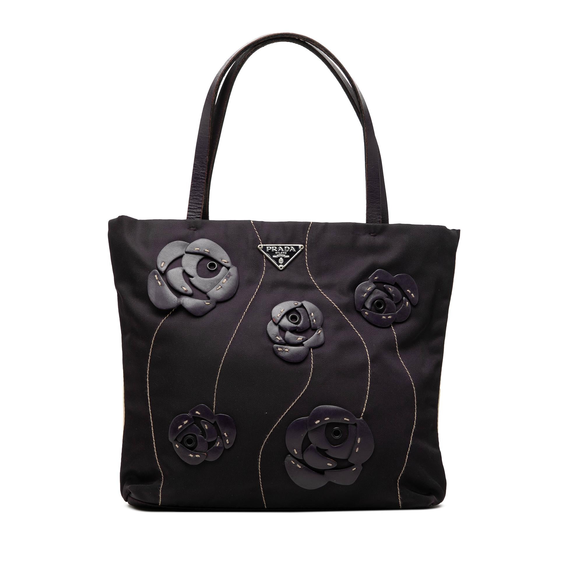 Prada Rosette Tessuto Tote
