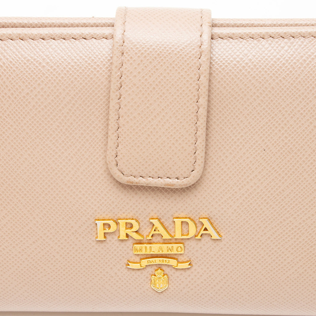 Prada Saffiano Bifold Large Wallet