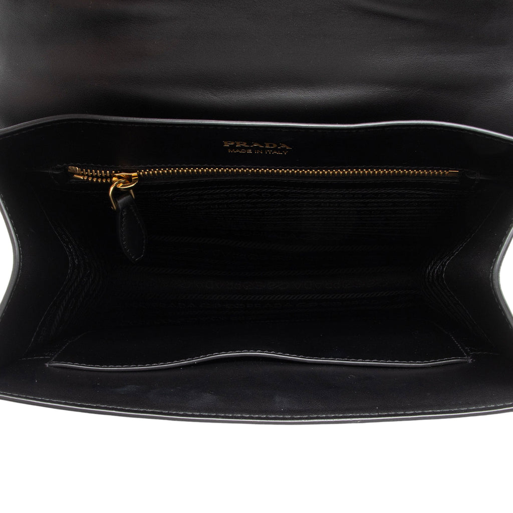 Prada Calfskin Cahier Top Handle (SHF-1Td68q)