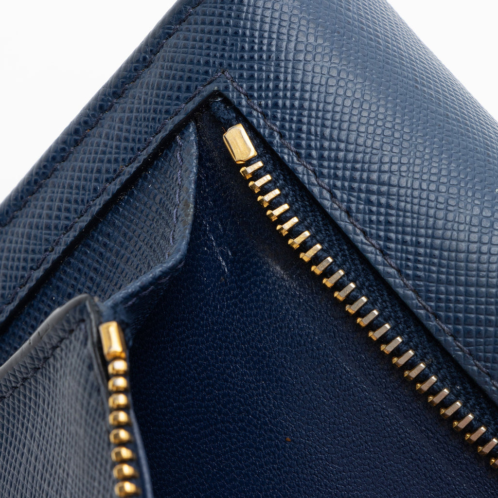 Prada Saffiano Continental Wallet