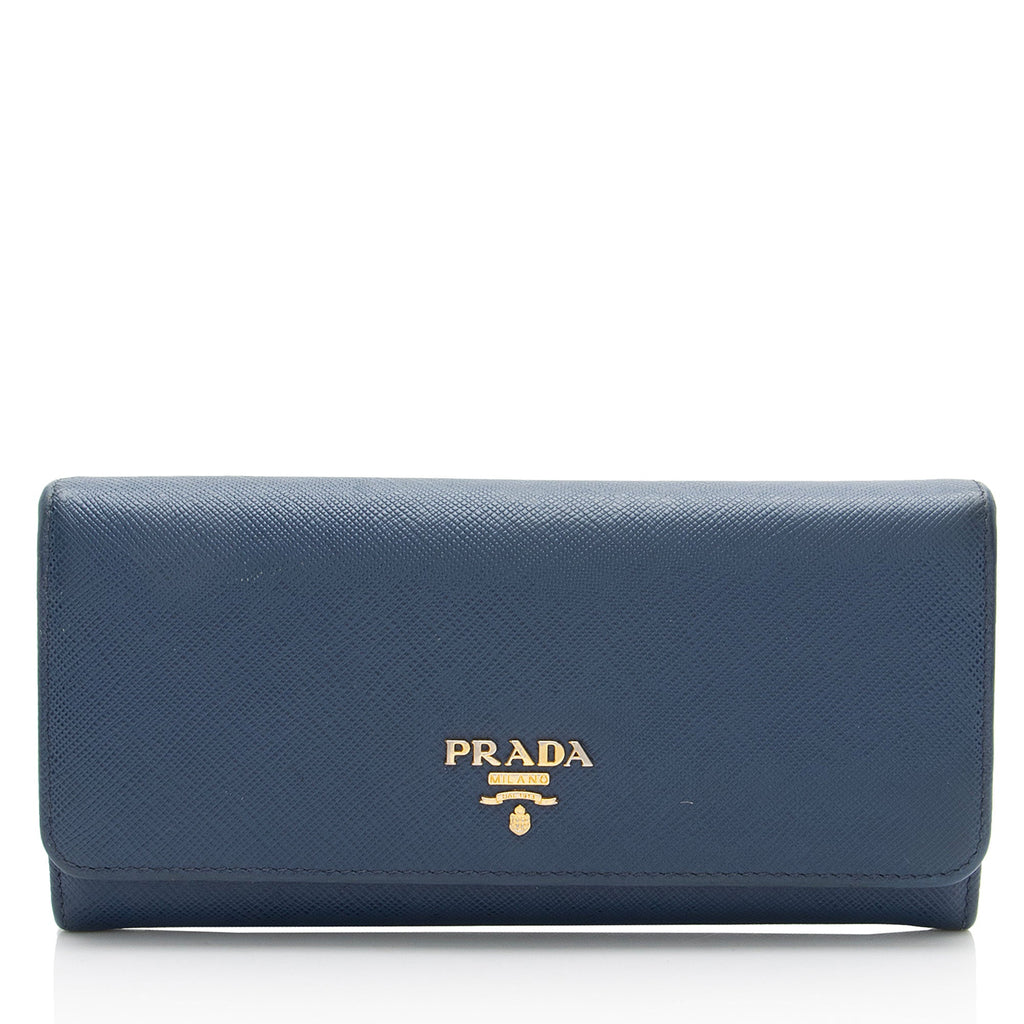 Prada Saffiano Continental Wallet