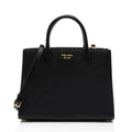 Prada Saffiano Cuir City Bibliotheque Medium Tote