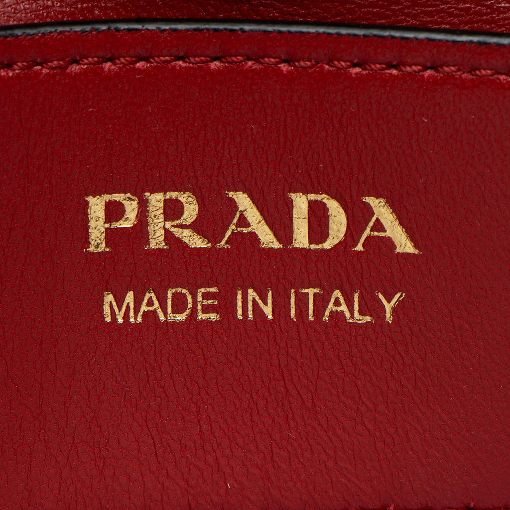Prada Saffiano Cuir Double Handle Medium Tote