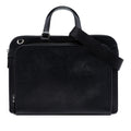 Prada Saffiano Cuir Travel Front Zip Pocket Briefcase