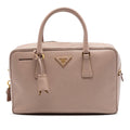 Prada Saffiano Lux Bauletto Satchel
