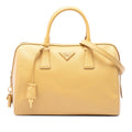 Prada Saffiano Lux Boston Bag