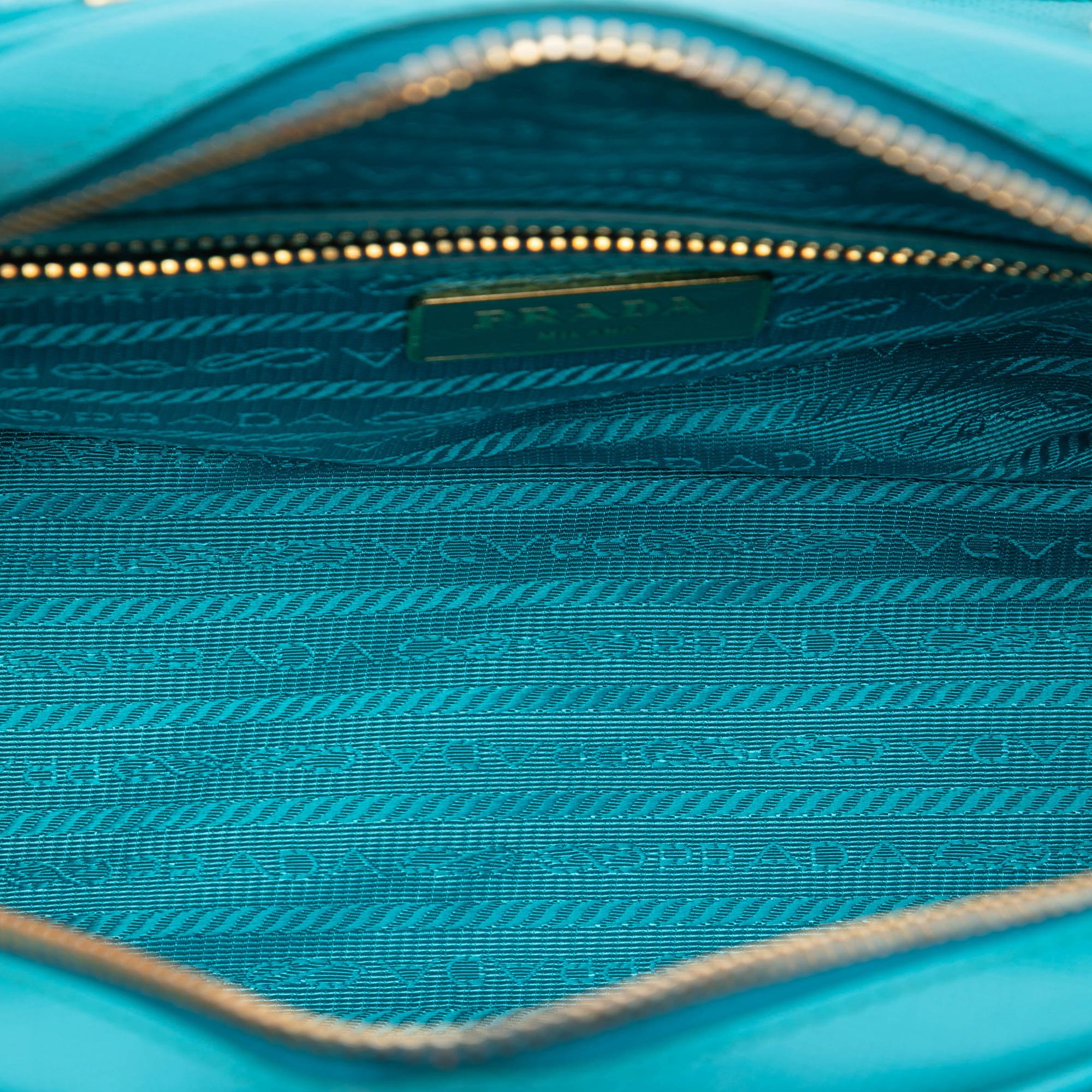Prada Saffiano Lux Bowling Bag