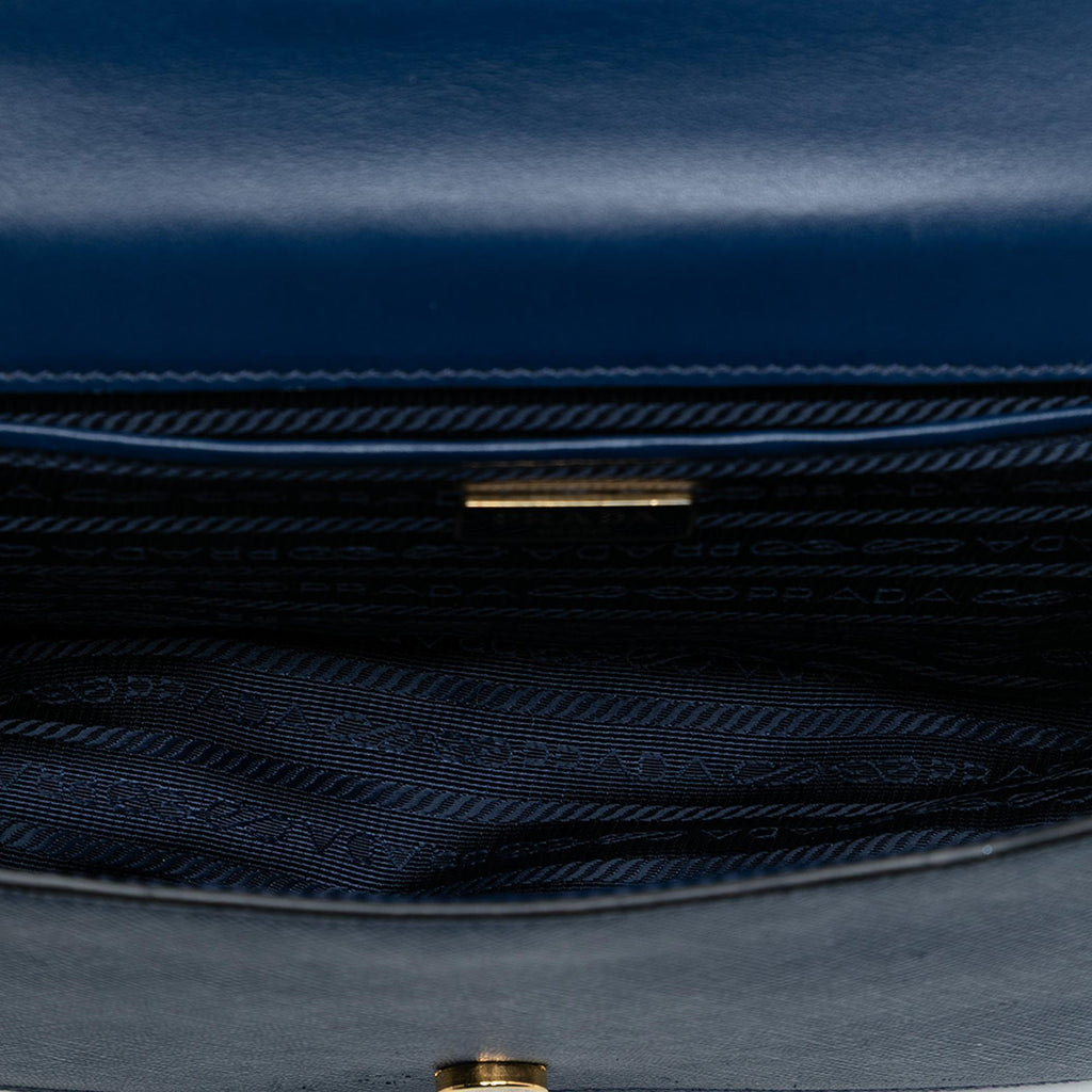 Prada Saffiano Lux Chain Crossbody