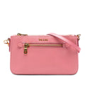 Prada Saffiano Lux Front Pocket Crossbody