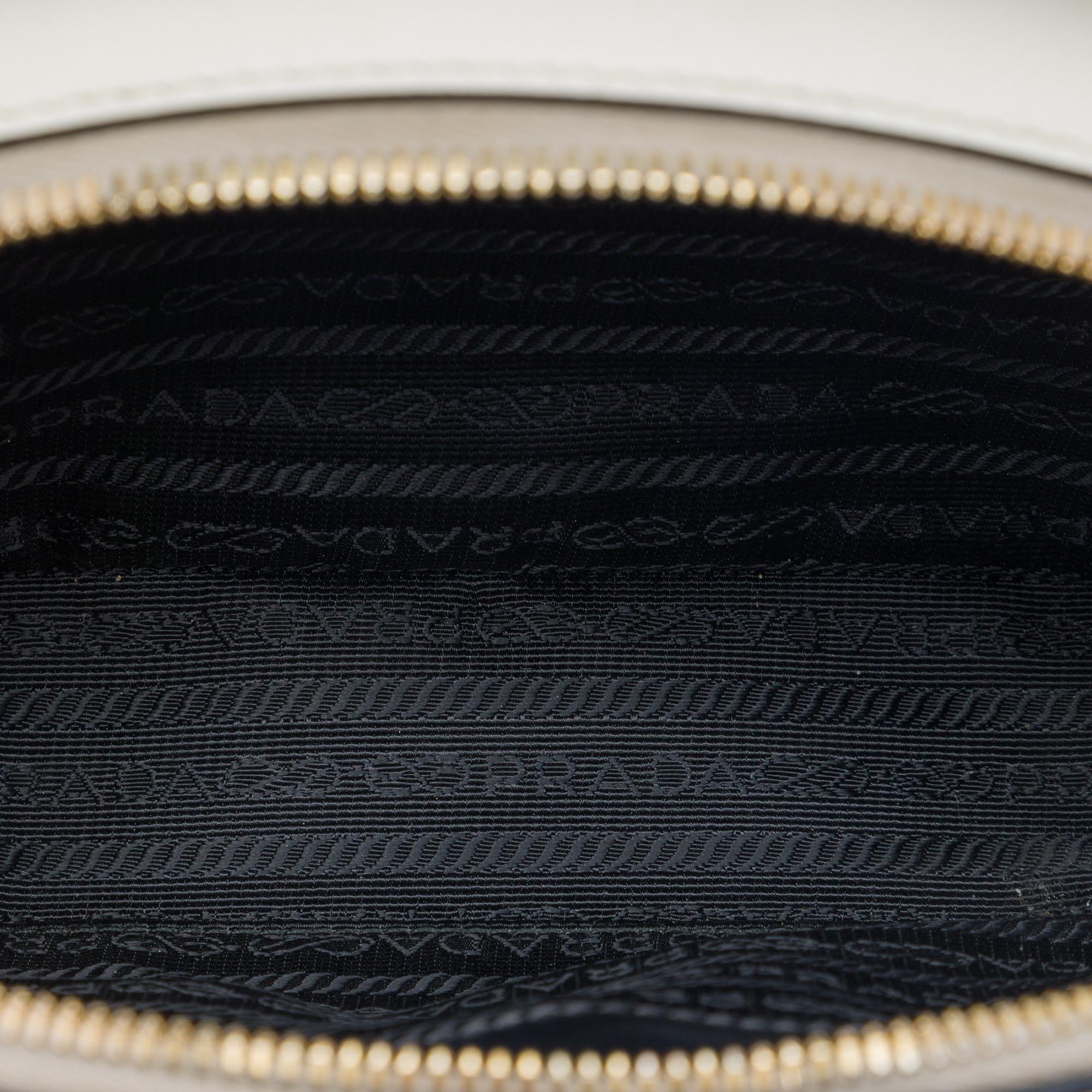 Prada Saffiano Lux Odette Satchel