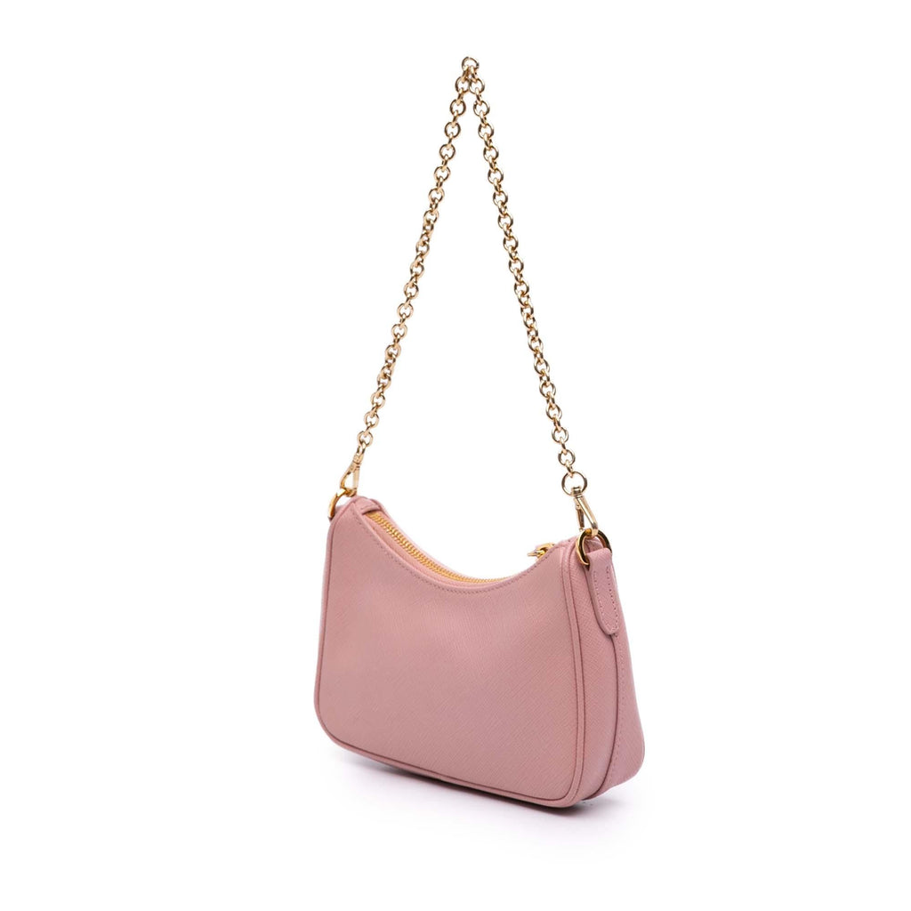Prada Saffiano Lux Re Edition 2005 Satchel