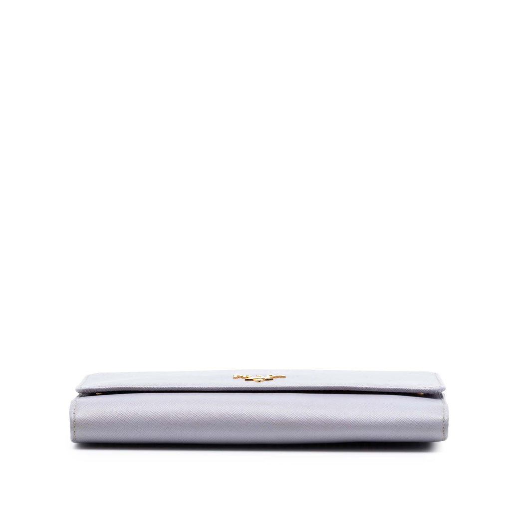 Prada Saffiano Lux Wallet On Chain