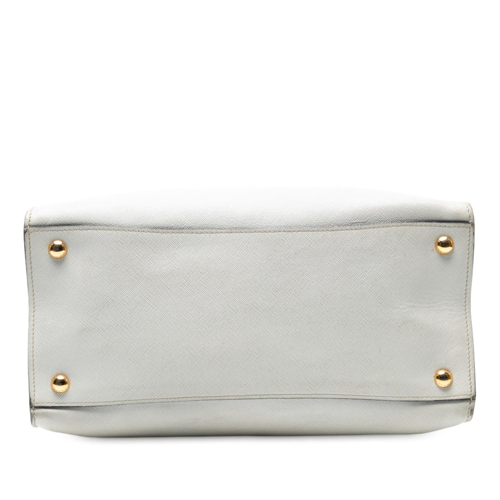 Prada Saffiano Soft Triple Pocket Tote