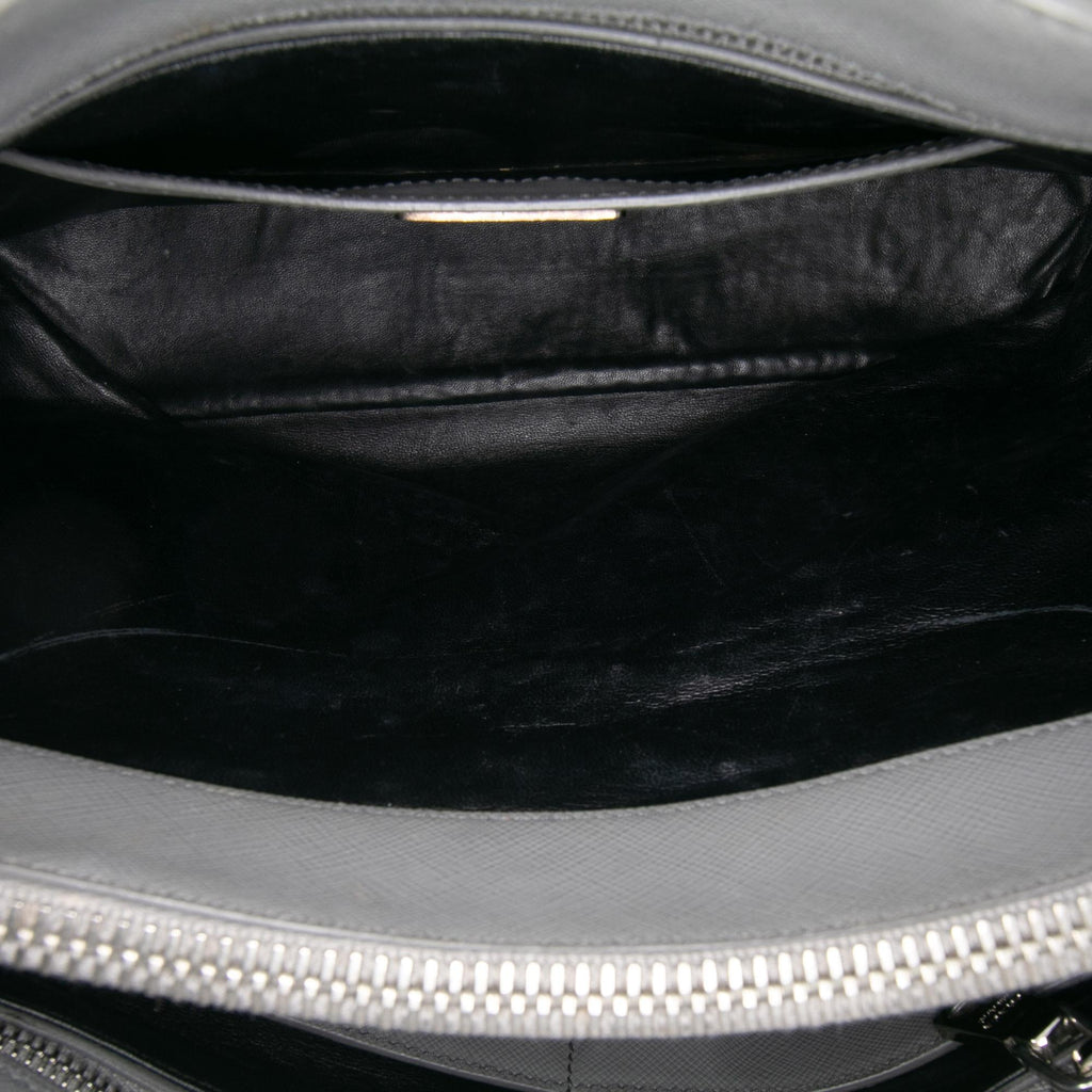 Prada Saffiano Soft Triple Pocket Tote