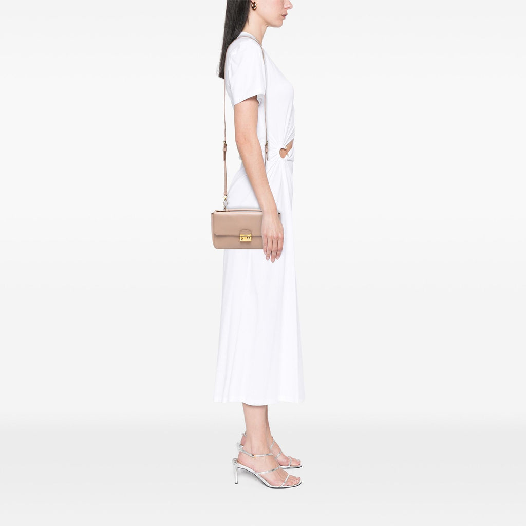 Prada Saffiano Sound Lock Satchel