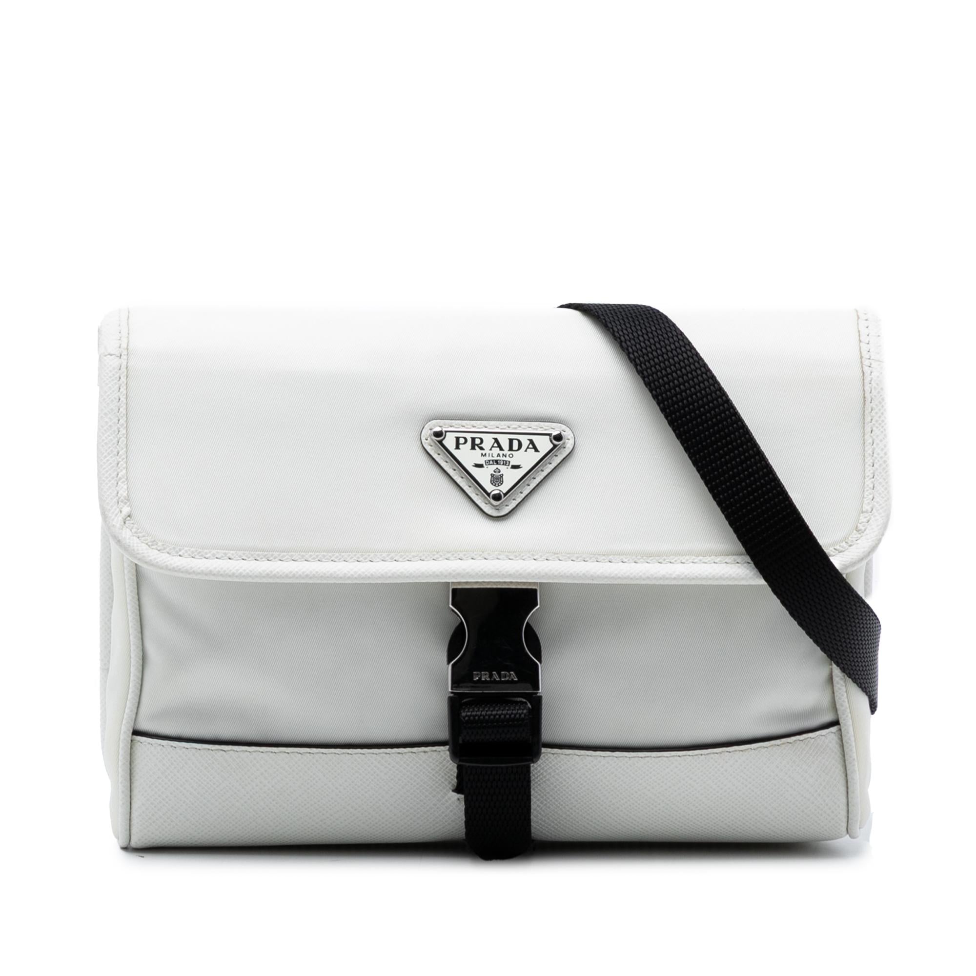 Prada Saffiano Trimmed Re Nylon Smartphone Case