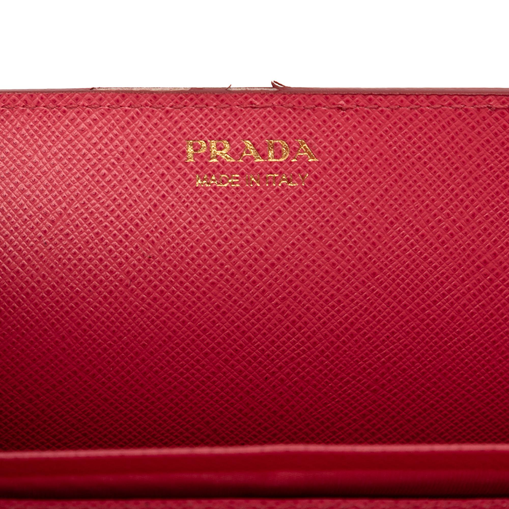 Prada Saffiano Wallet On Chain