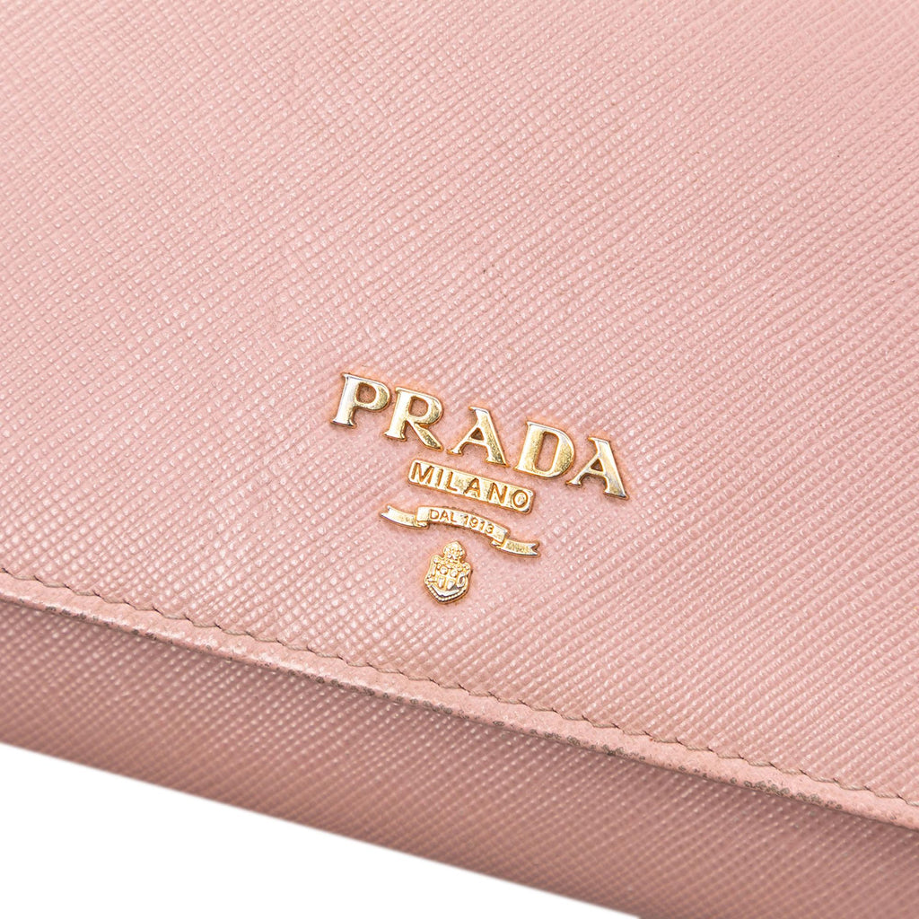 Prada Saffiano Wallet On Chain